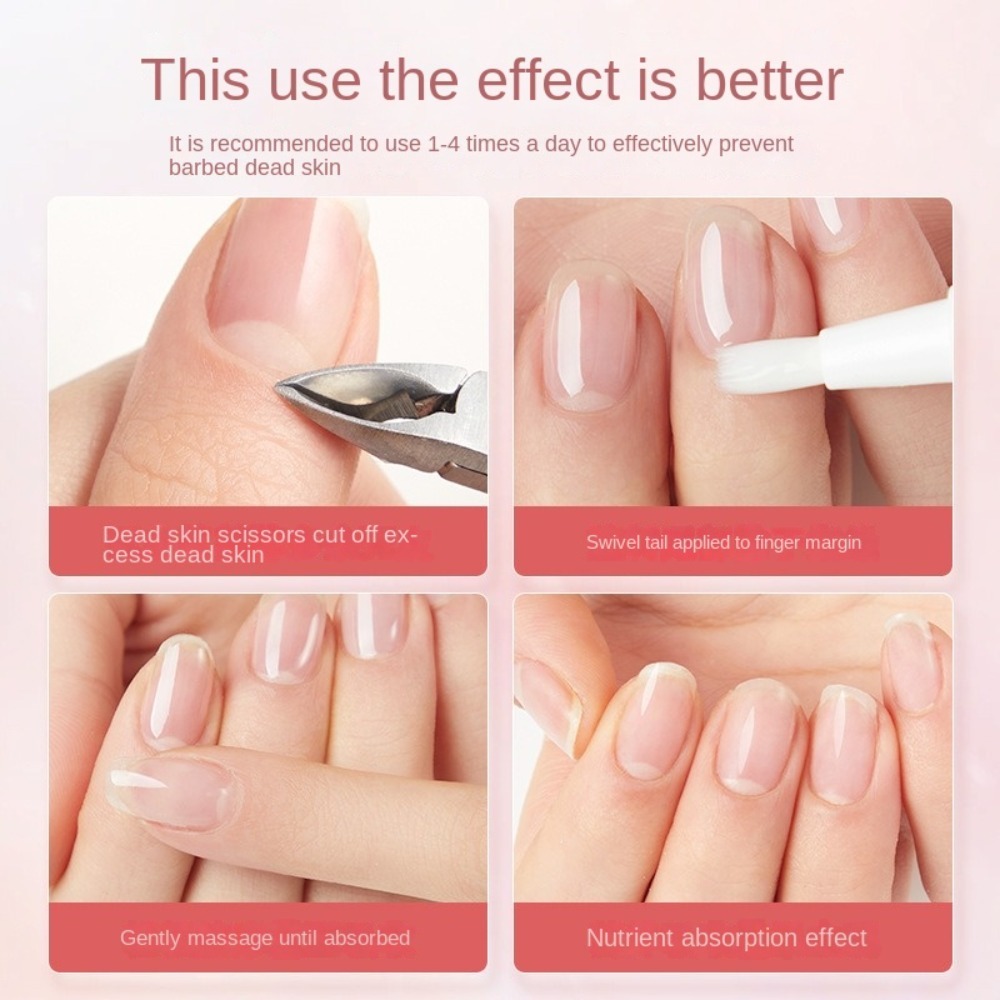 Nail Growth & Cuticle Oil Pen Radiant Serum Nutrient Pen for Moisturizing, Strengthening & Brightening Nails
