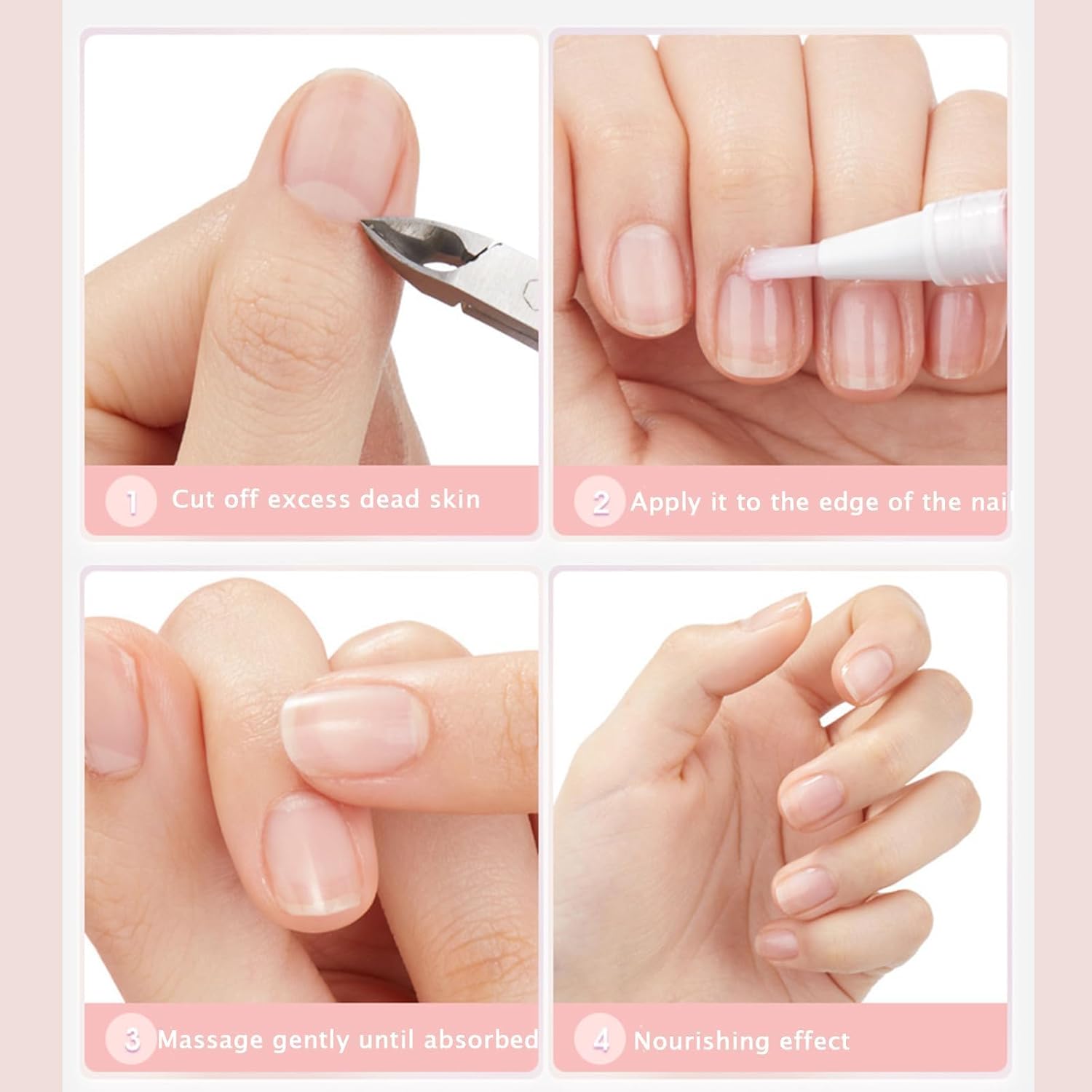 Nail Growth & Cuticle Oil Pen Radiant Serum Nutrient Pen for Moisturizing, Strengthening & Brightening Nails