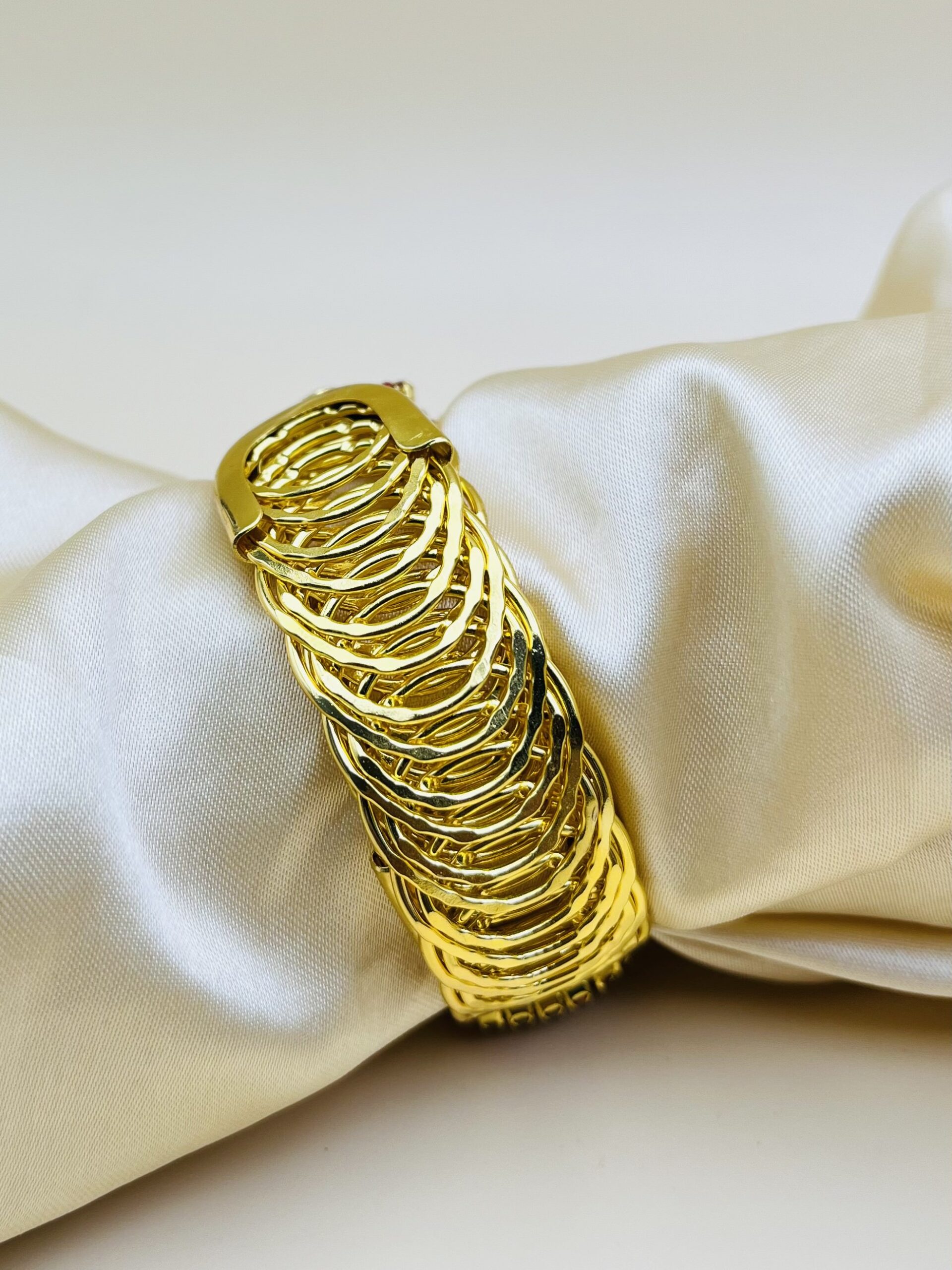 Imported Elegant Crystal Studded Bracelet | Regal Crystal Bracelet | Adjustable Bracelet â€“ Best Quality Artificial Bracelet For Girls & Women - Random Color