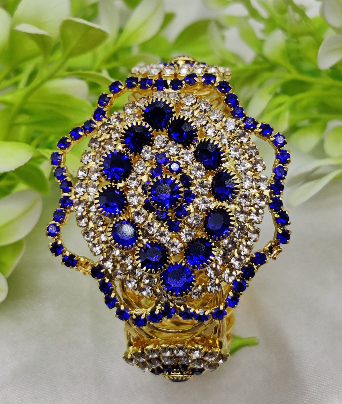 Imported Exquisite Adjustable Imported Crystal Embellished Bracelet | Adjustable Bracelet , Best Quality Artificial Bracelet For Girls & Women | Bracelet For Every OccasionÂ - Random Color